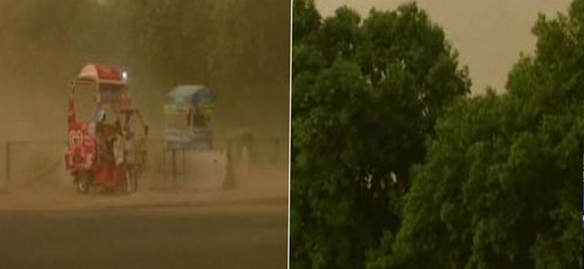 Sudden storm, heavy rain hits Delhi-NCR