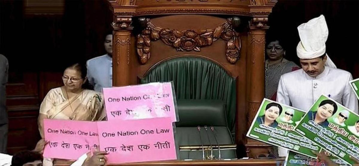 Another day of no work in Lok Sabha, no-trust vote notice not taken up