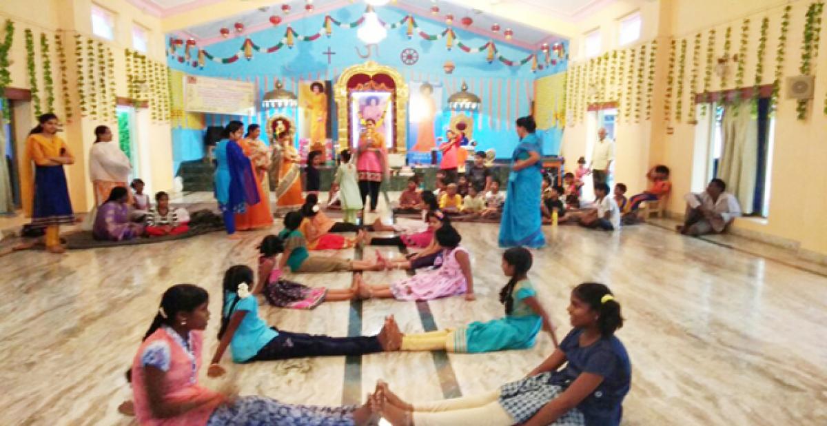 Sri Sathya Seva Samithi’s summer camp begins