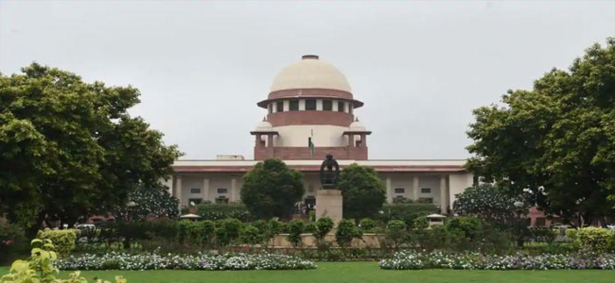 At Supreme Court it rains judgements