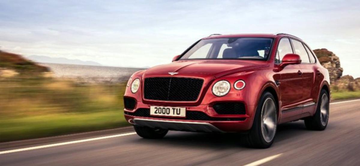 Less Powerful Bentley Bentayga V8 Launched In India