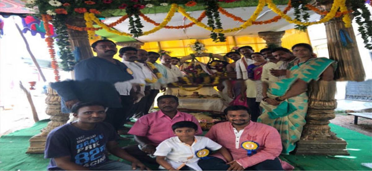 Shri Lakshmi Narasimha Swami’s Kalyanotsvam held at Beerappagadda