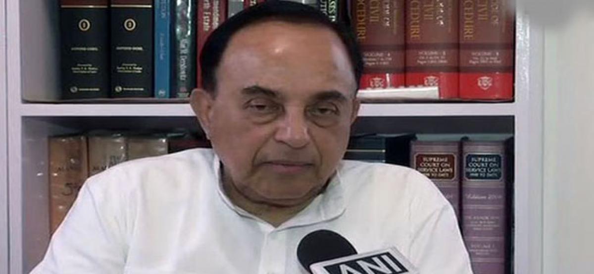 Swamy not in favour of relinquishing his salary