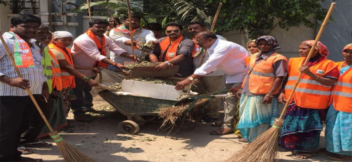 BJP organises Swachh Bharath