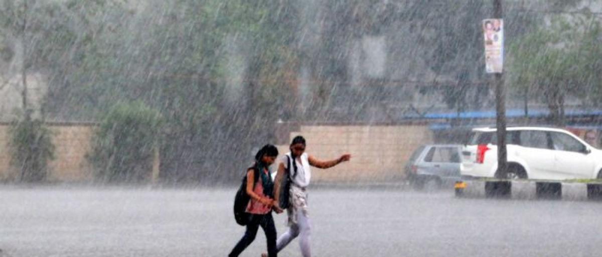 Monsoon hits Telangana; heavy rains likely