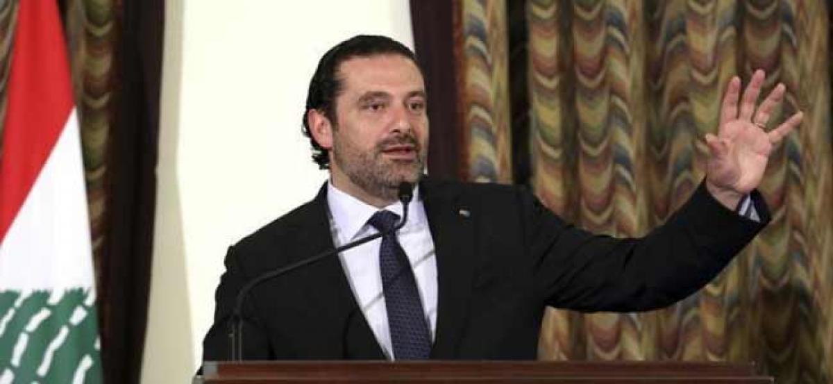 Hariri tells Lebanese president will be in Lebanon Wednesday: Aoun