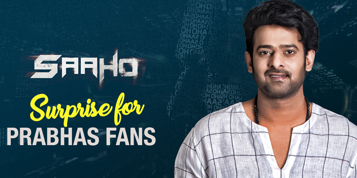 Prabhas to surprise his fans on New Year