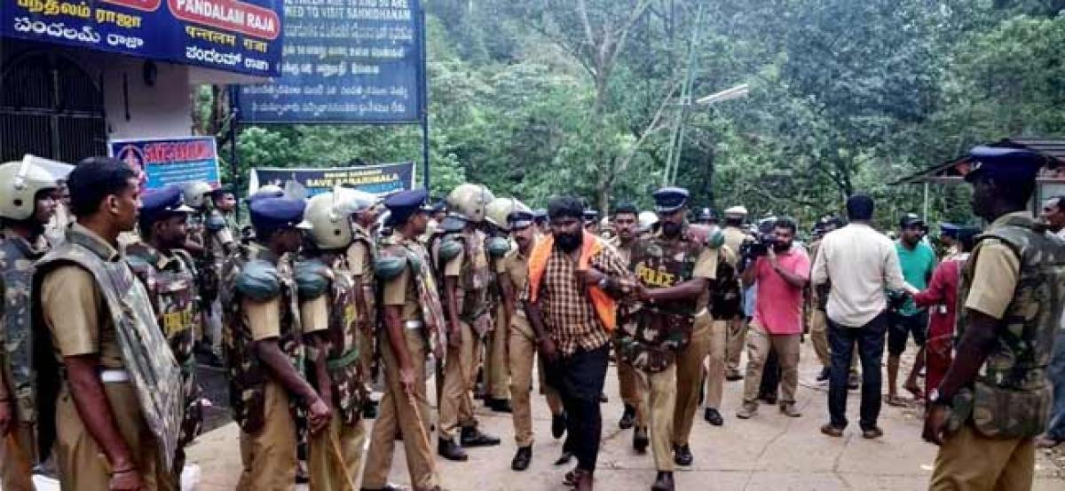 Kerala Police releases photos of over 200 suspects in Sabarimala protests