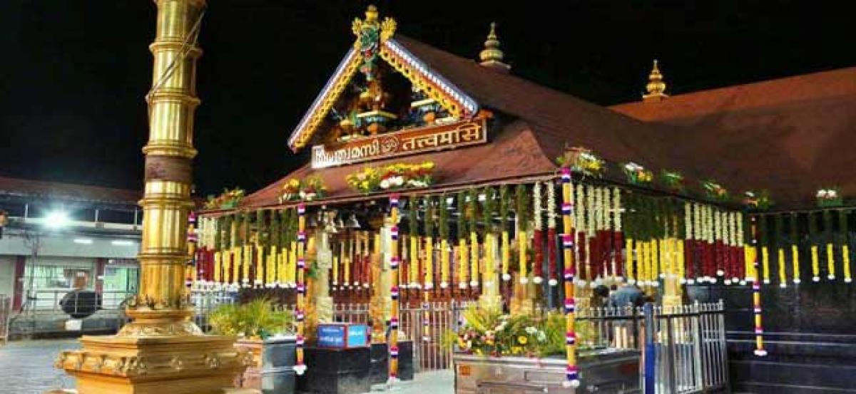 Temple Sabarimala closed down due to massive floods