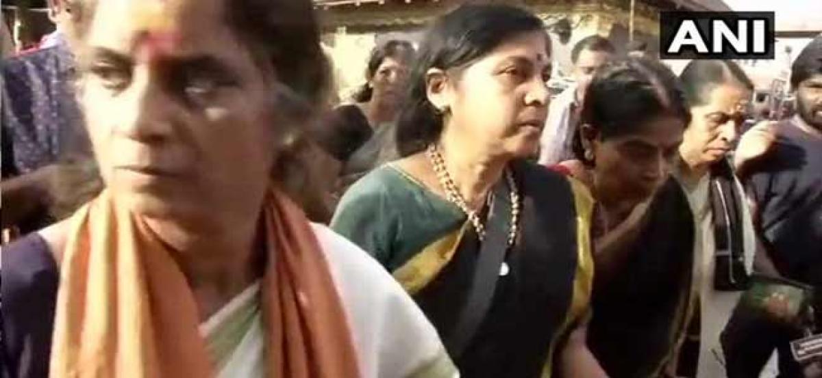 Kerala: Amid agitation, 52-year-old female devotee enters Sabarimala temple, offers prayers