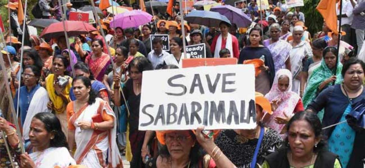 Sabrimala opening: Tension prevails, as police evict protesters