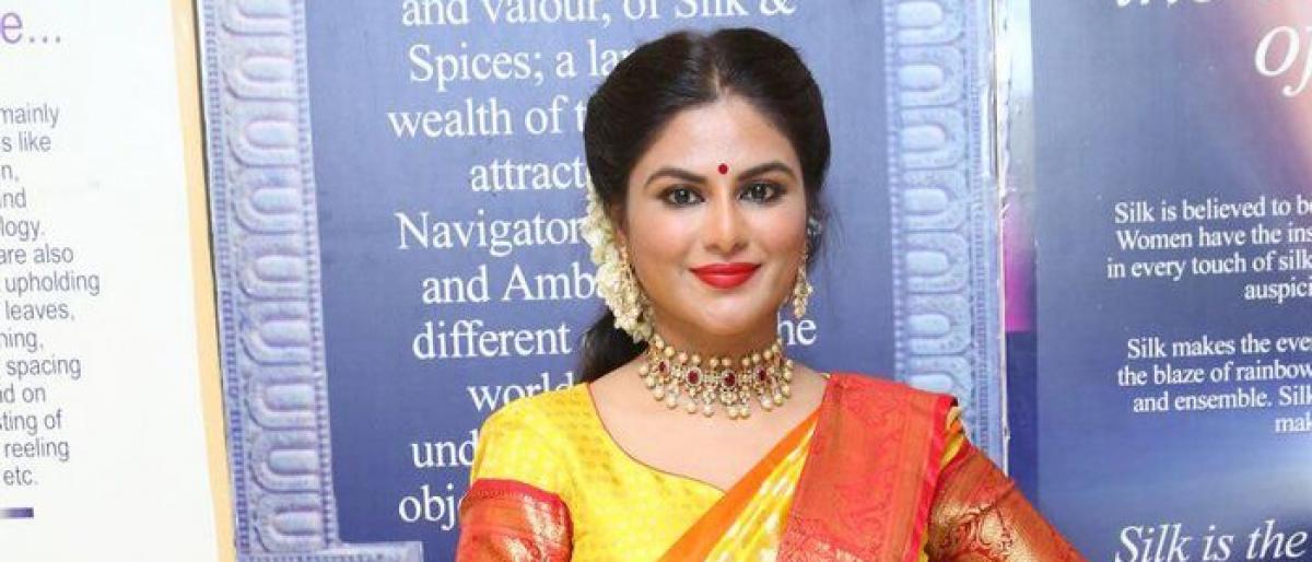 Sailaja Reddy is Brand Ambassador for Silk Mark