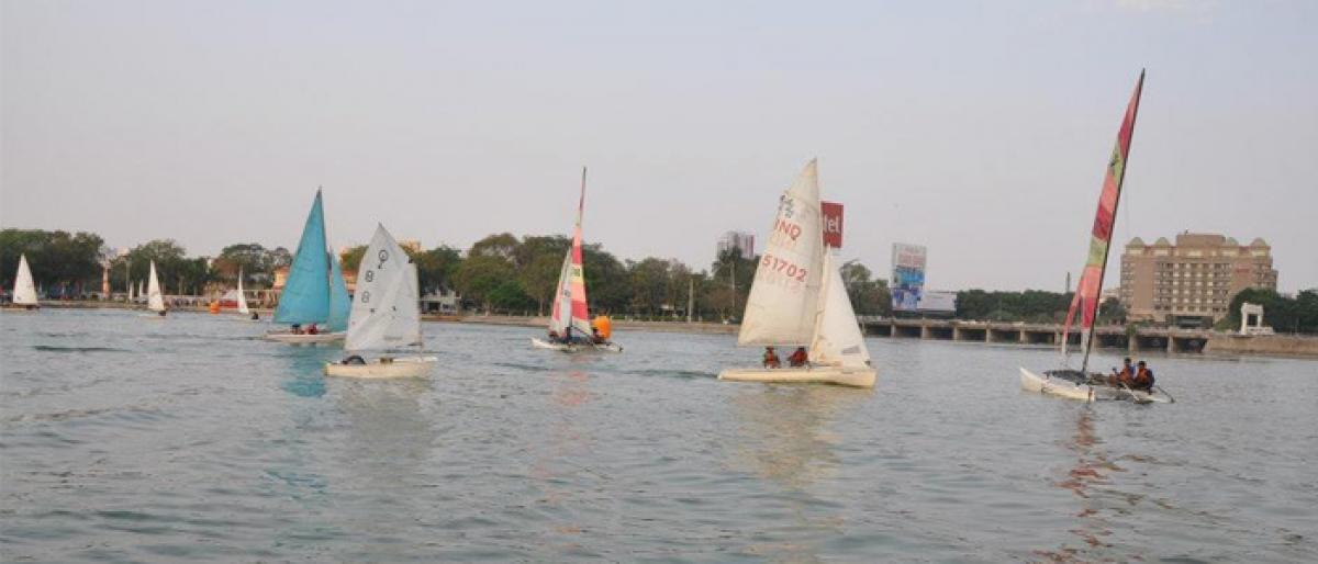 Sailing coaching camp gets underway