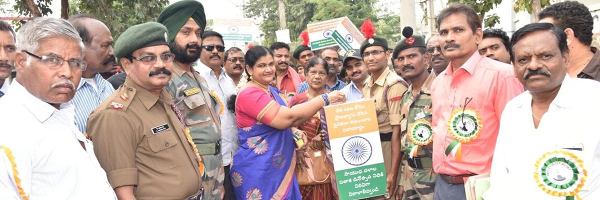 Armed Forces Flag Day celebrated
