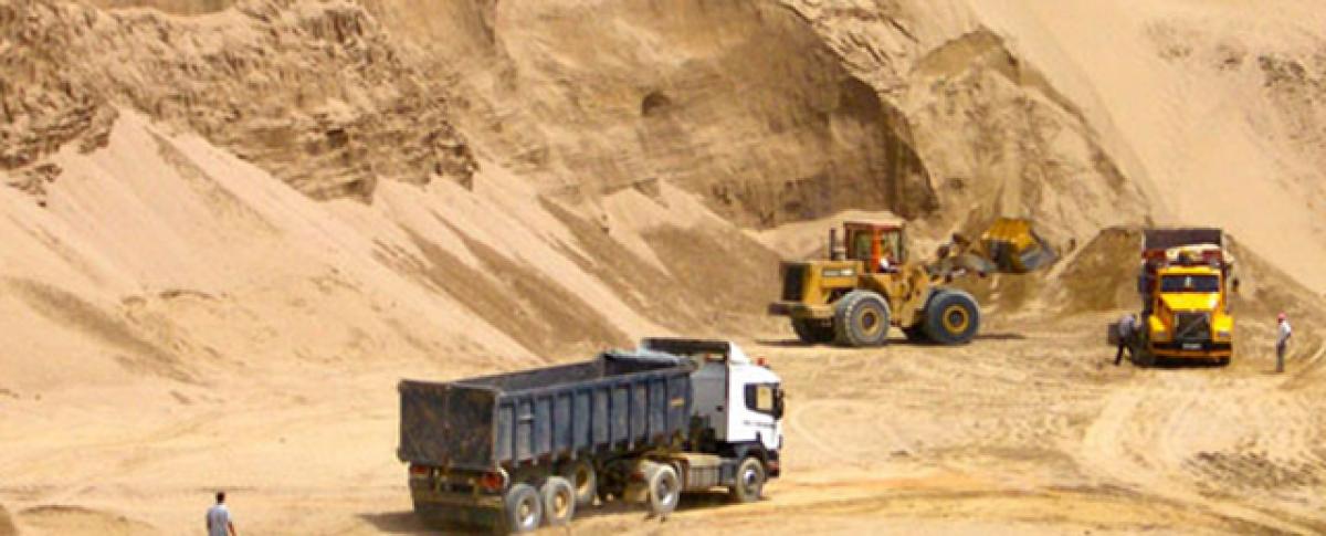 Penalty of 1 lakh for unauthorised sand mining: Rajamahendravaram Sub-Collector