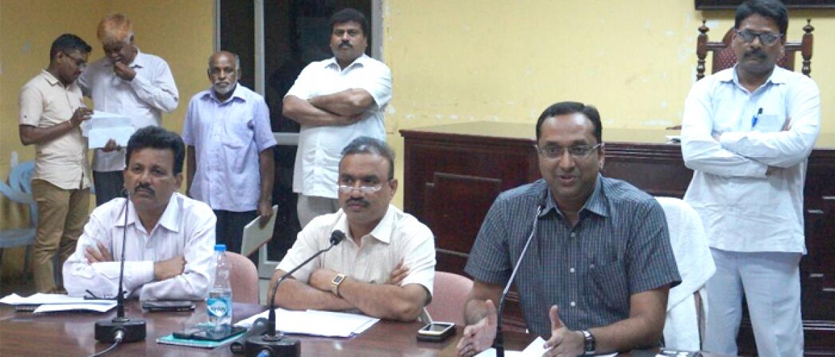Sanitation fortnight till Sep 25 say GMC Commissioner Srikesh B Lathkar
