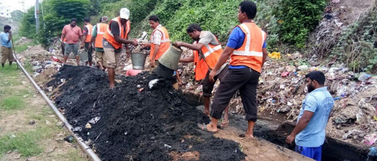 Sanitation Works Going on a Brisk Pace: RMC