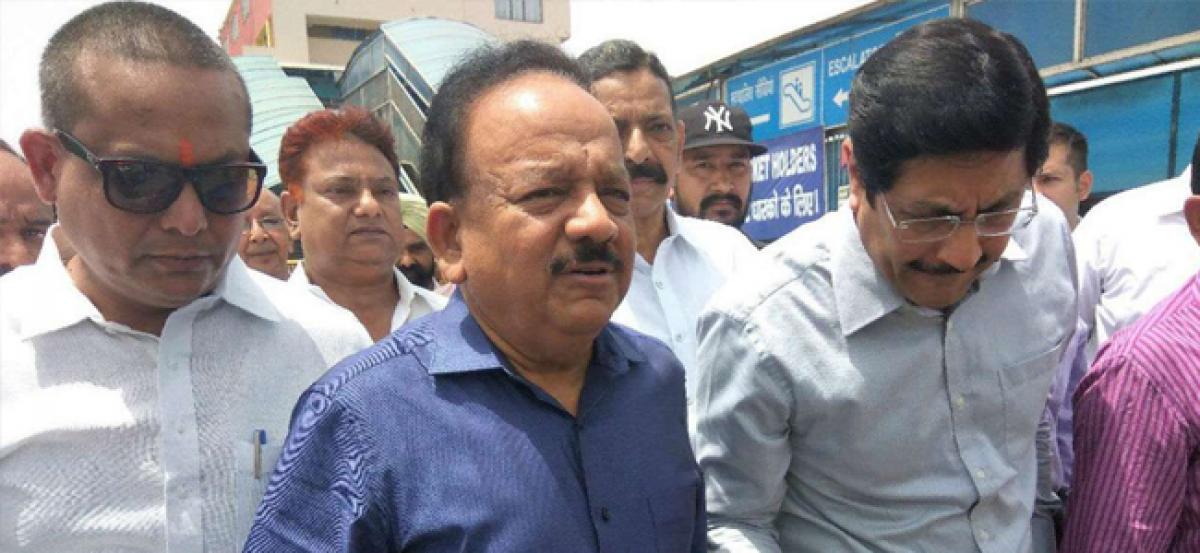 AAP accuses Harsh Vardhan of misguiding people over mass cutting of trees