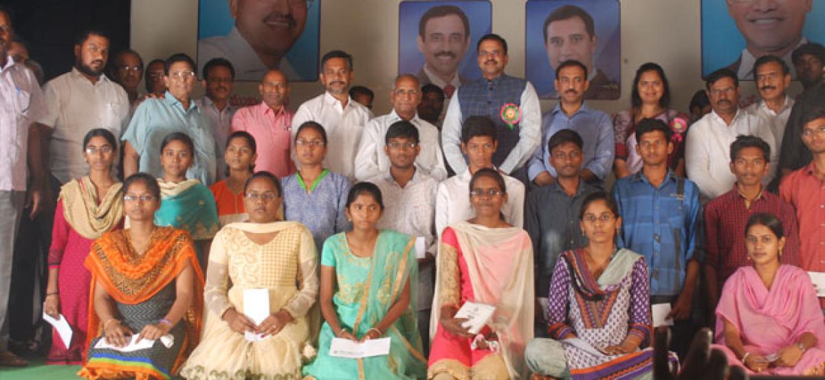 Scholarships distributed to 220 poor students