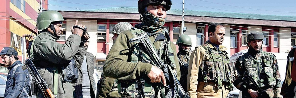 Search operations underway in Jammu and Kashmir