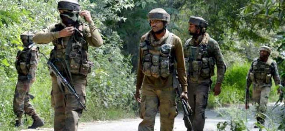 Security forces gun down three terrorists in J&K encounter