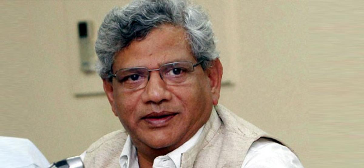 People disappointed with BJP and TDP Governments: Yechuri