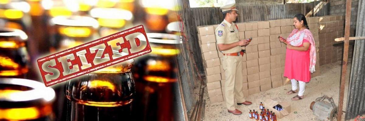 Liquor worth Rs 20L seized in Wanaparthy