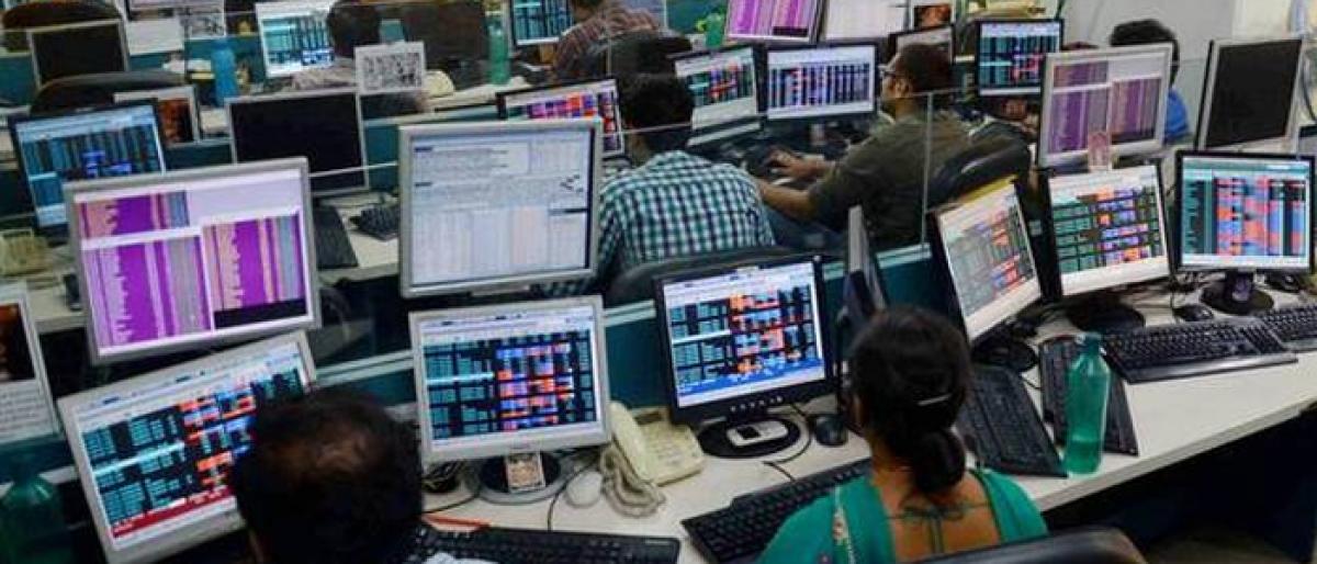 Sensex jumps over 150 points on funds inflow, global cues