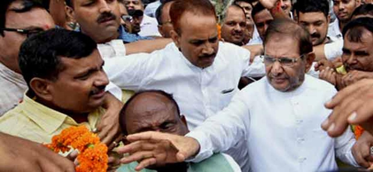 Sharad Yadav fires another salvo, says end of Grand Alliance broke trust of 11 crore people of Bihar