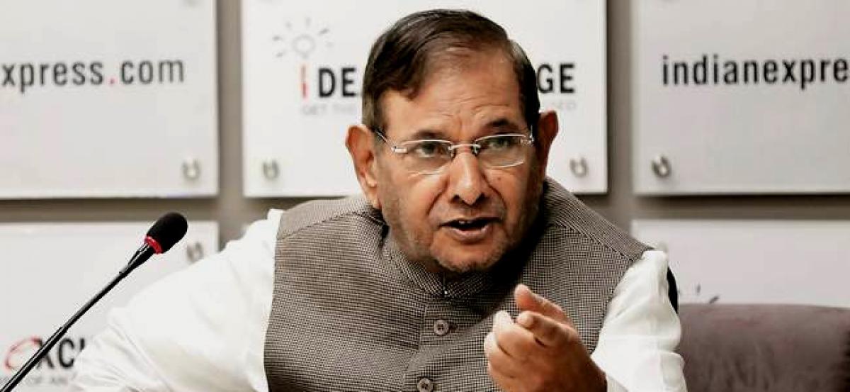 JD-U not just Nitishs party, is mine too: Sharad Yadav