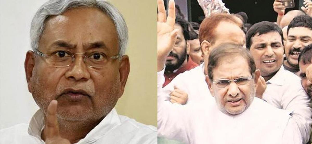 Nitish faction removes Sharad as party head in Rajya Sabha