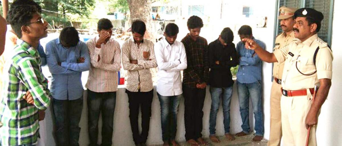 11 youths held by She Team