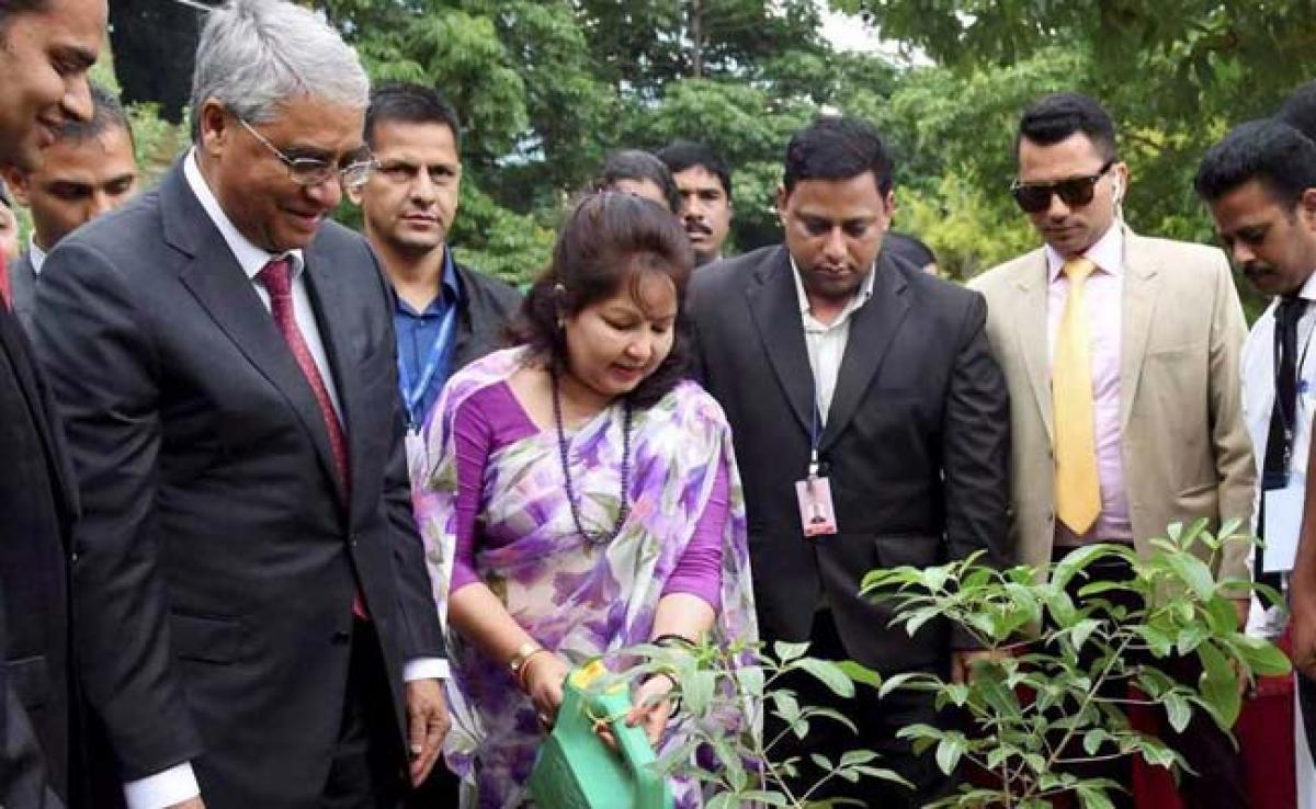 Nepal PM Sher Bahadur Deuba Visits Infosys, T-Hub In Hyderabad