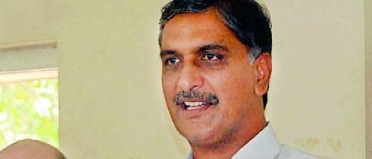 To be developed as an education hub: T Harish Rao