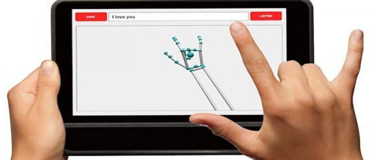 New AI app for deaf translates sign language into speech in real time