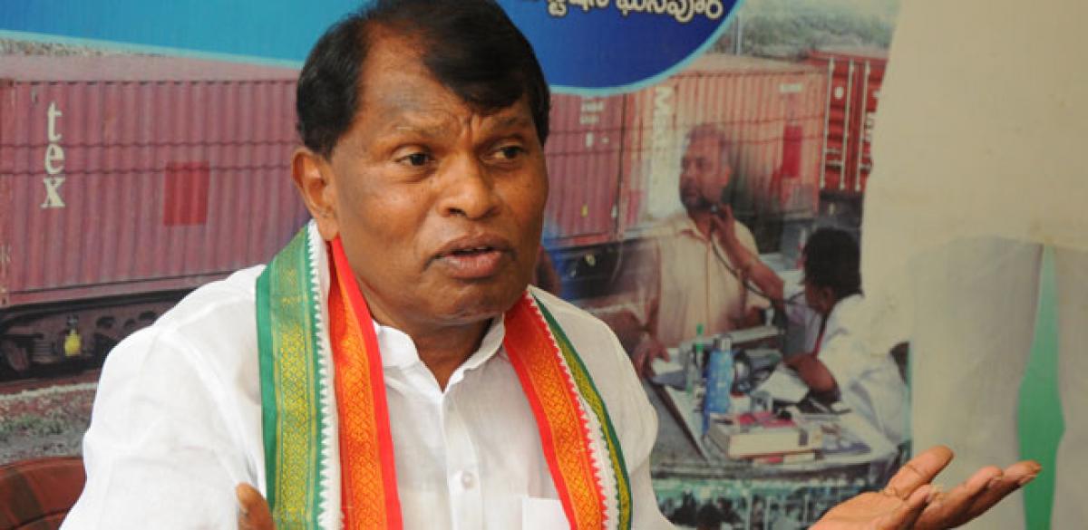 TRS has no answer for early polls: Congress leader Sircilla Rajaiah