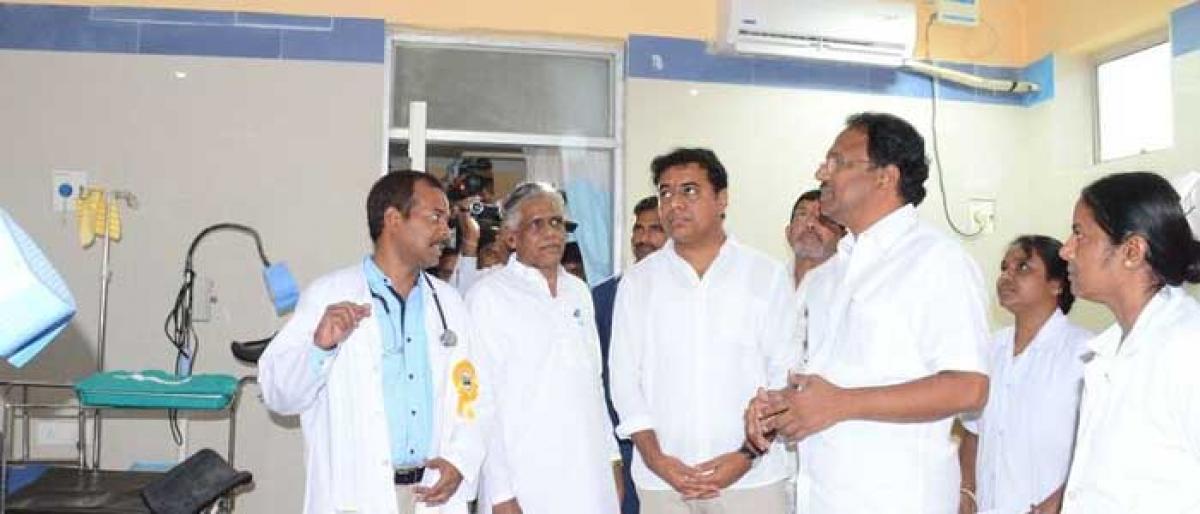 Govt aims to achieve healthy Telangana: KTR