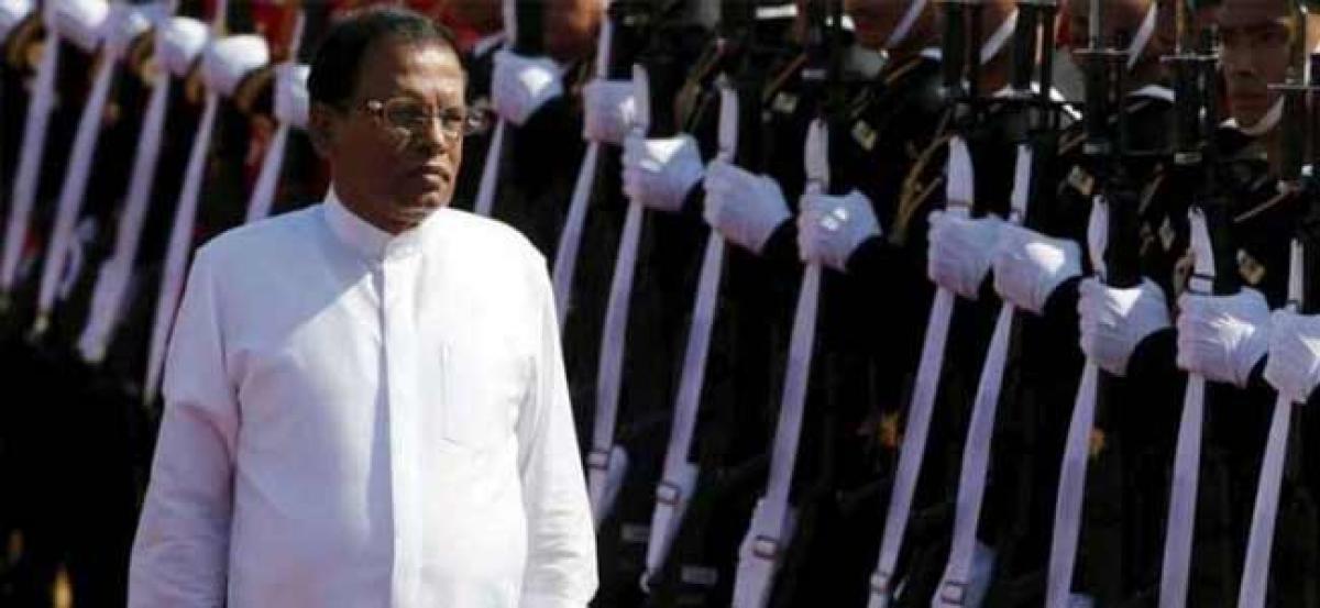 Sri Lanka President Maithripala Sirisena arrives in India amid communal violence back home