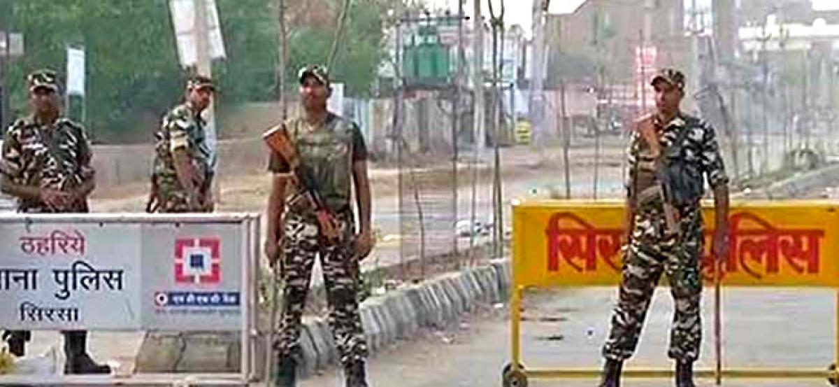 Ram Rahim sentencing: 37 companies of SSB kept ready for backup in Sirsa