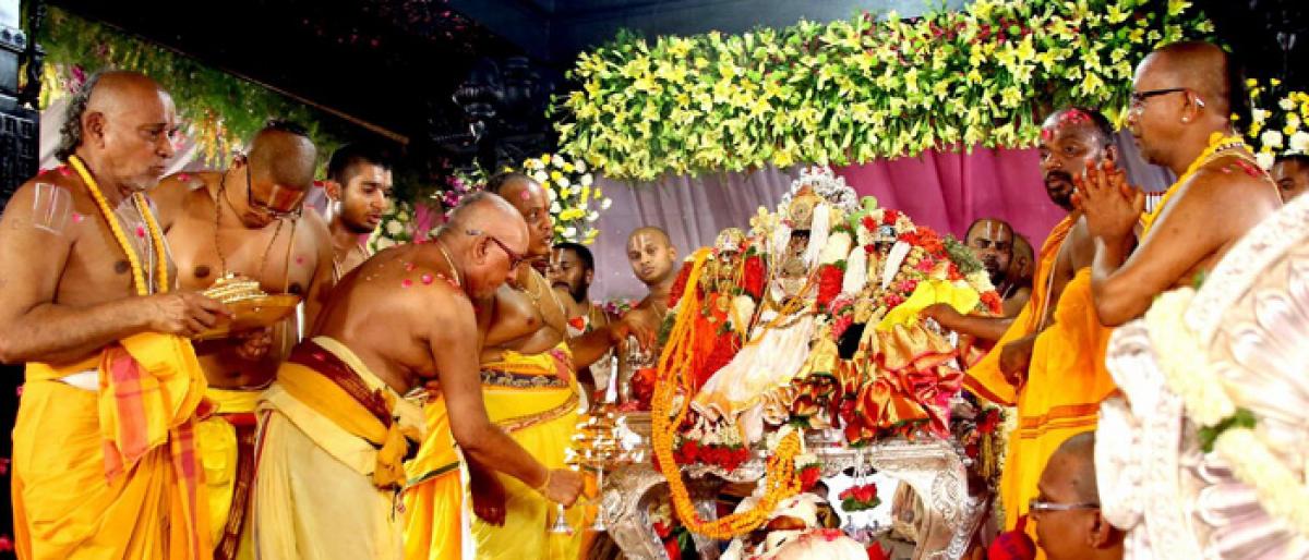 Fervour marks Sitarama Kalyanam in Bhadrachalam