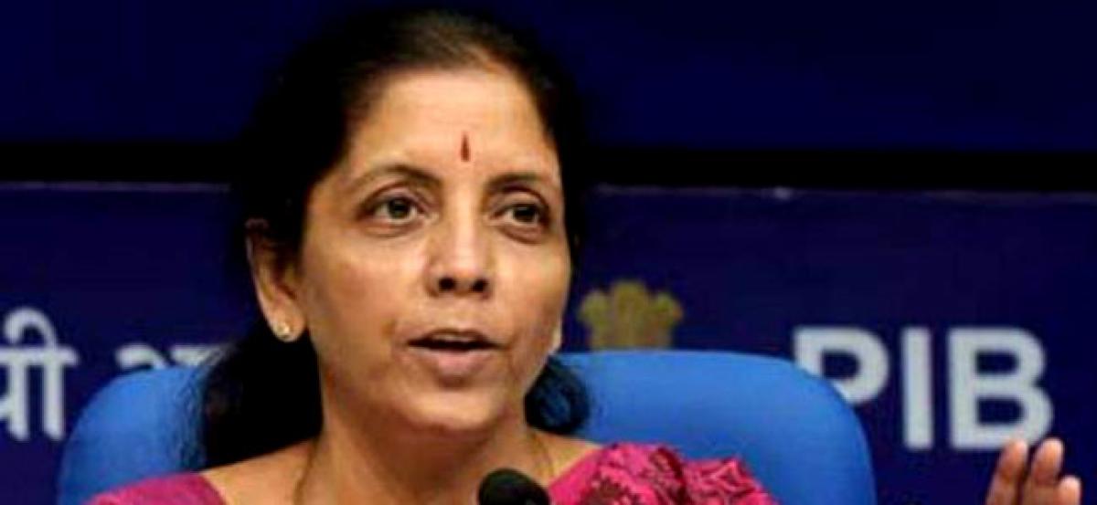 Flow of funds to terrorists choked post demonetisation: Sitharaman