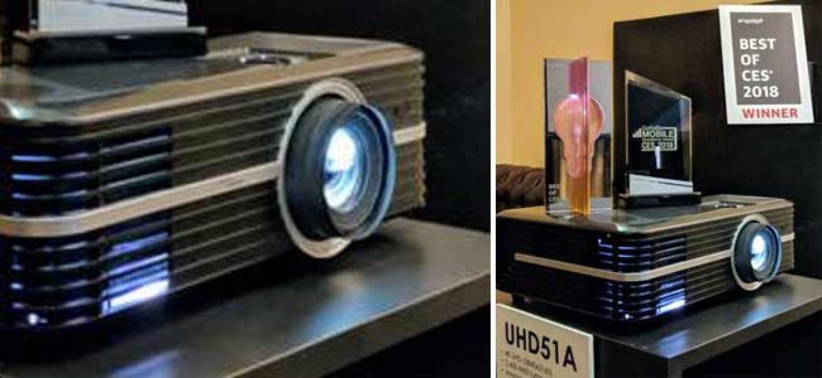 Optoma Lights Up CES with First Alexa-Enabled Home Theater Projector