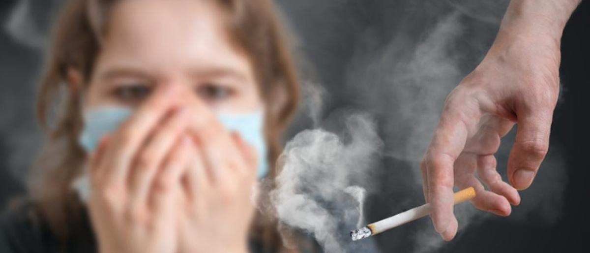 Second hand smoke linked to dry cough among teenagers