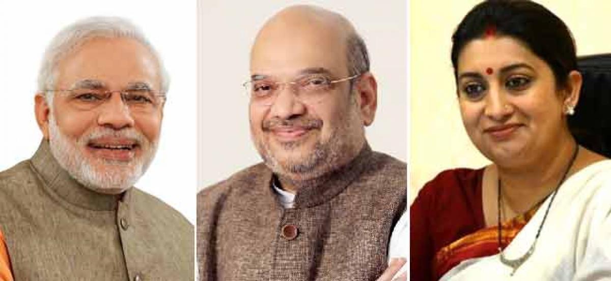 Modi Congratulates Shah, Irani For Election To Rajya Sabha