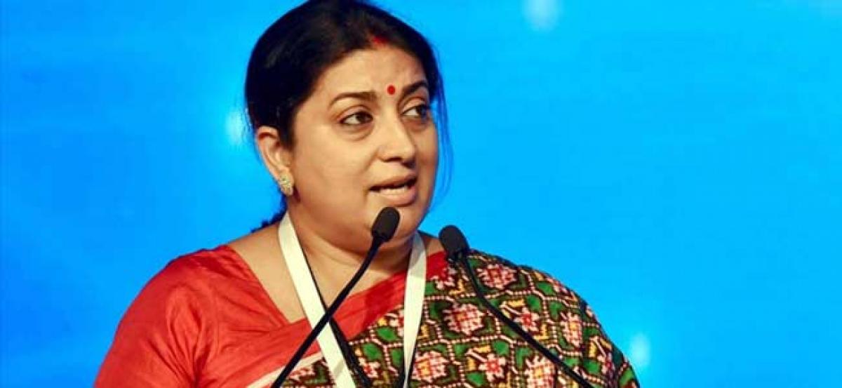 Need laws, ethics, rules in place for balance in digital media industry: Smriti Irani