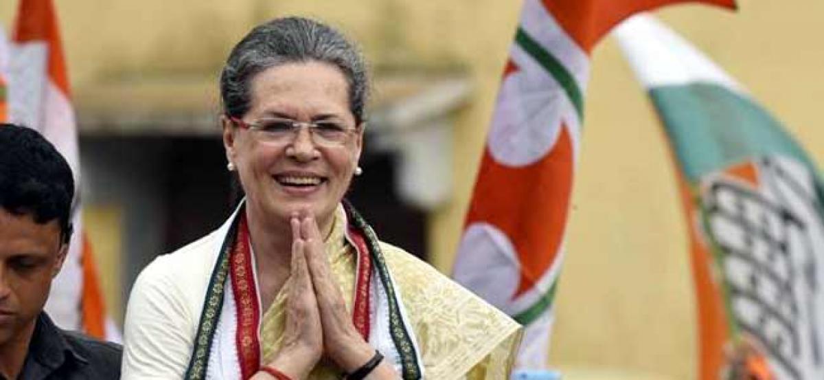 Former AICC president Sonia Gandhi to release people’s manifesto on Nov 23