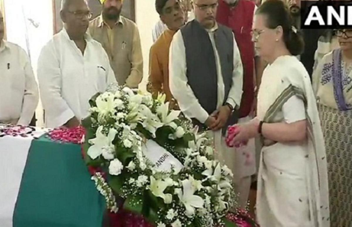 Vajpayee ji always stood for democratic values: Sonia Gandhi