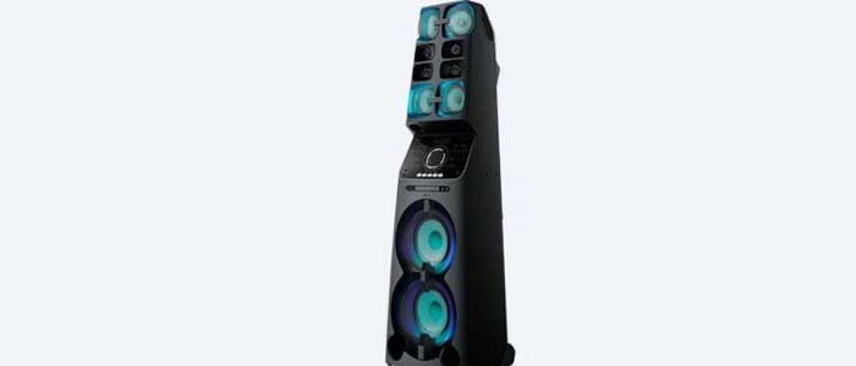 Sony launches new tower speaker in India at 65,990