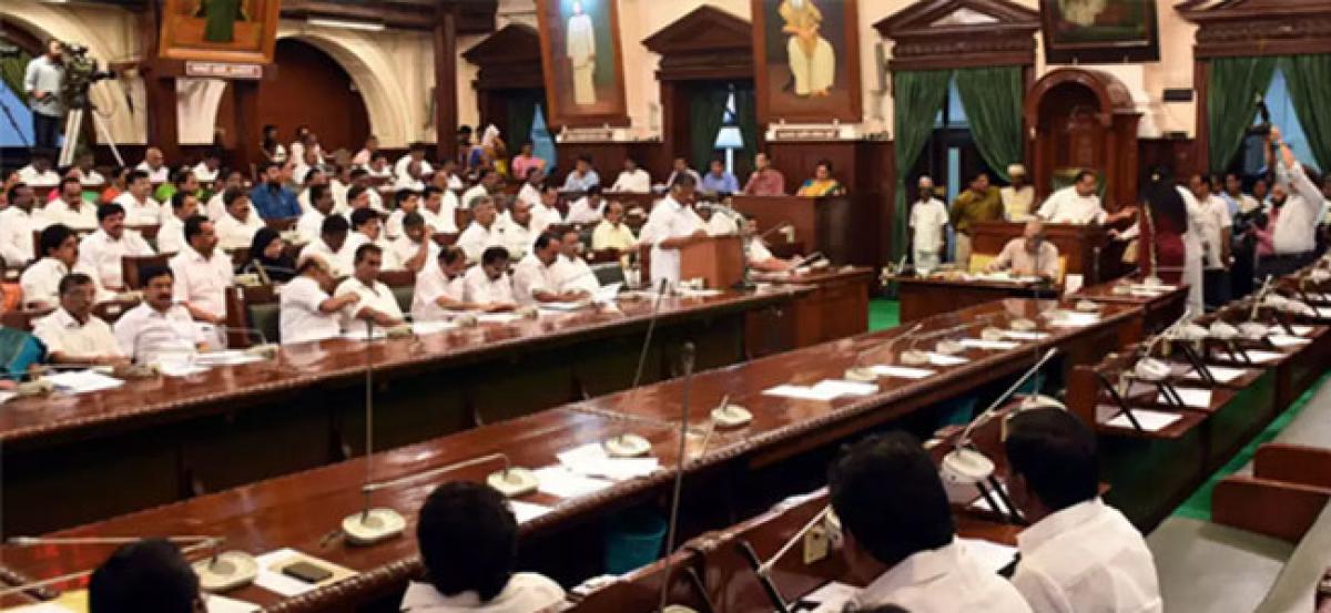 Woman Cong MLA evicted from TN assmbly after spat with Speaker