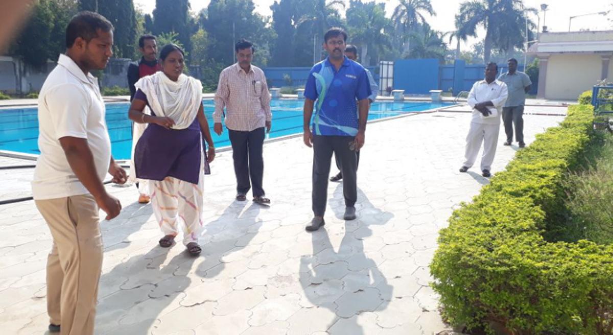 Sports Authority of Andhra Pradesh funds for improving city sports infra